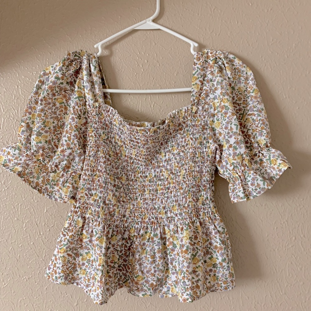 Multi colored top
